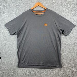 First Lite Aerowool Wick Ultralight 150 Short Sleeve Baselayer Men's 2XL Gray